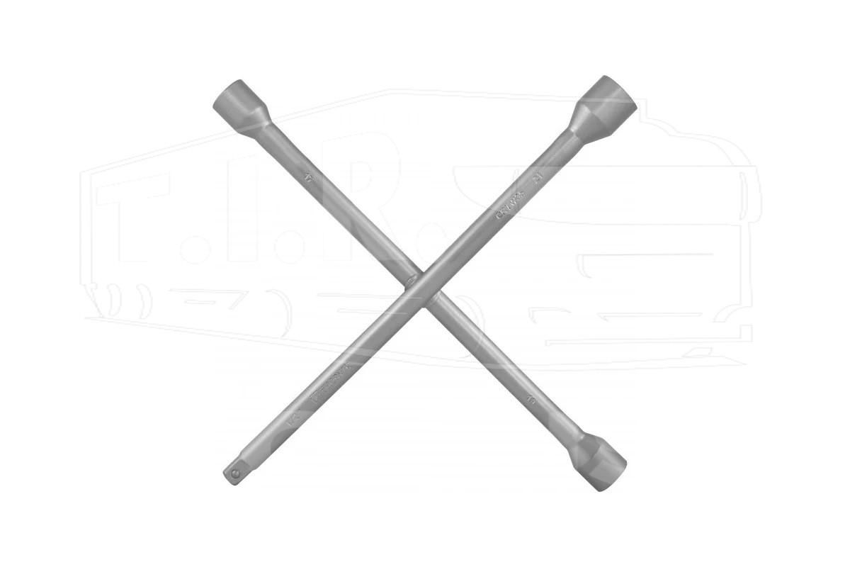 CRTW35, Ключ балонный 17х19х21x1/2"DR, 350мм крестообразный — THORVIK