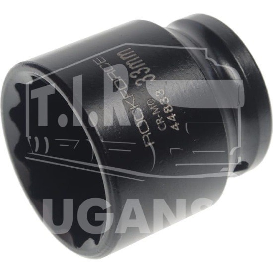 Головка торцевая 33mm 1/2" 12-гран