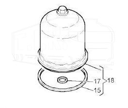 5001857998, Корпус фильтра центрифуги — Renault