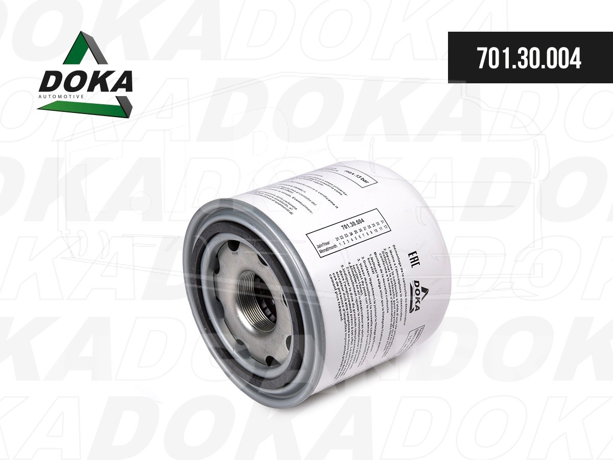 701.30.004, Фильтр осушителя H135 ?139mm M41x1.5 — DOKA