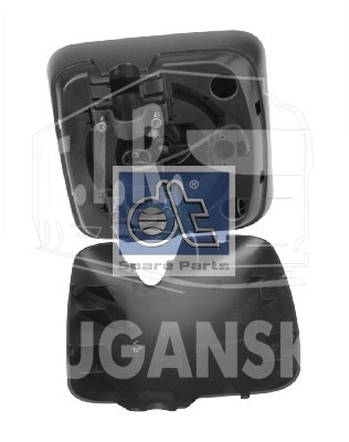 5.62144, Зеркало бордюрное 209*218*136 с подогревом — Diesel Technic