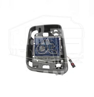 6.75251, Корпус зеркала, Зеркало заднего вида — Diesel Technic