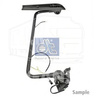 3.86260, Кронштейн зеркала — Diesel Technic