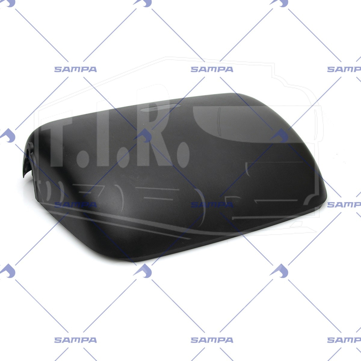 079.481, Кожух зеркала, черн Зеркало заднего вида — Sampa