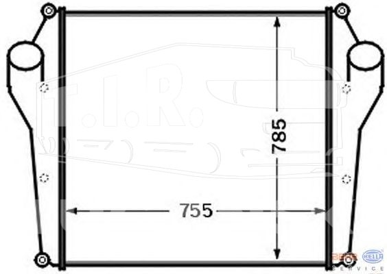 8ML 376 727-591, Интеркуллер — Hella
