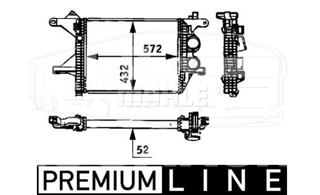 CI94000P, Интеркуллер — Mahle
