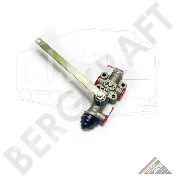 BK1243533AS, Кран уровня пола кабины — Bergkraft