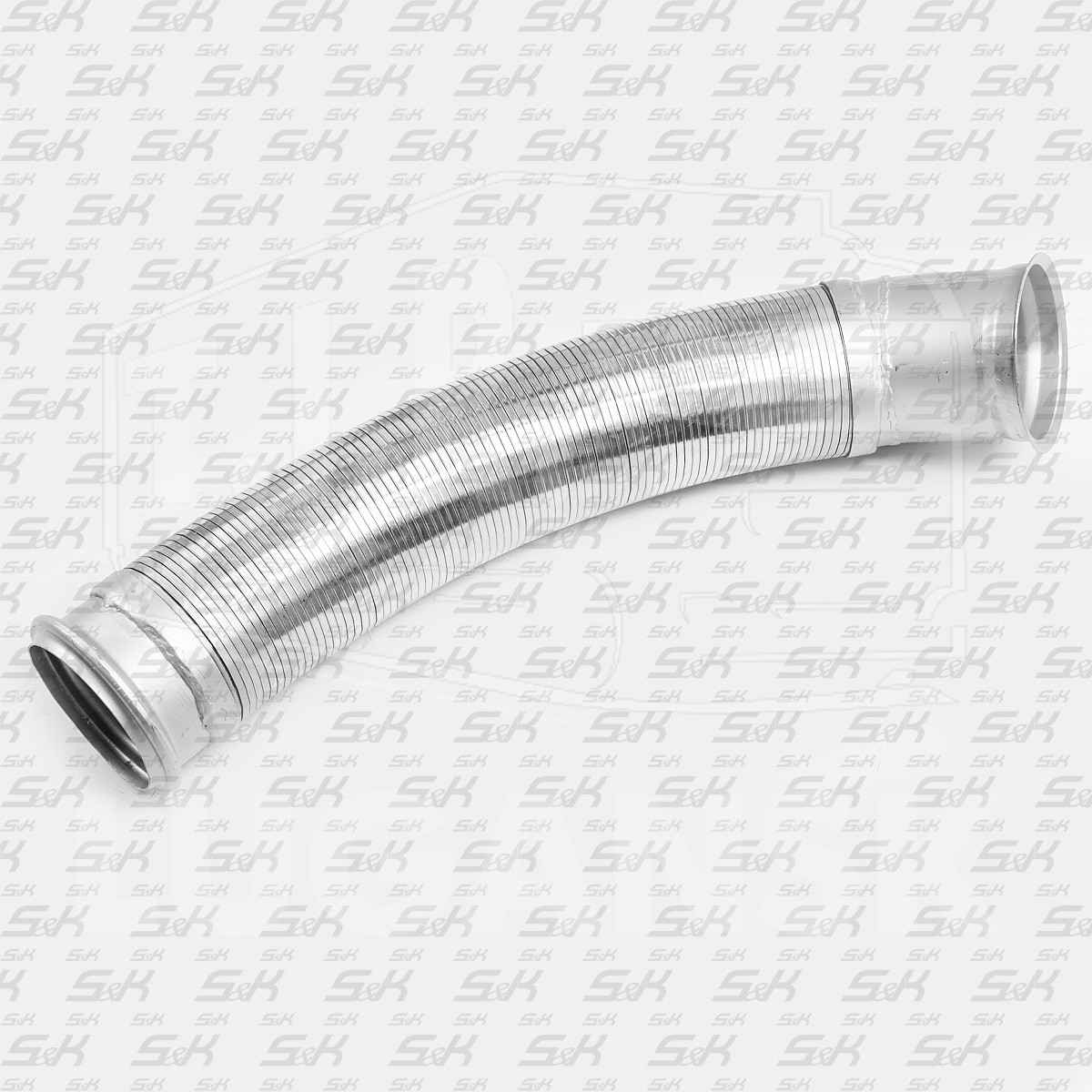 SK-1240001-01, Труба выхлопная (цинк) — S&K GMBH