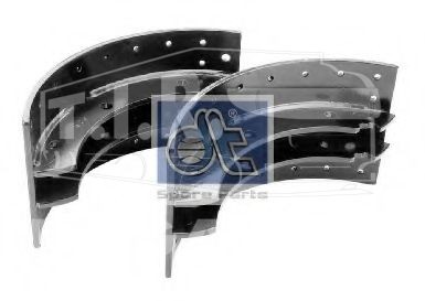 2.40376, Колодка тормозная 175*410 (к-т 2шт) — Diesel Technic