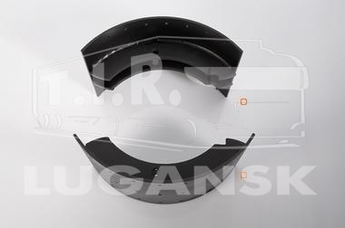 Колодка тормозная 225*410 (к-т 2 шт)