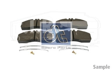 Колодки тормозные зад 216*97*30
