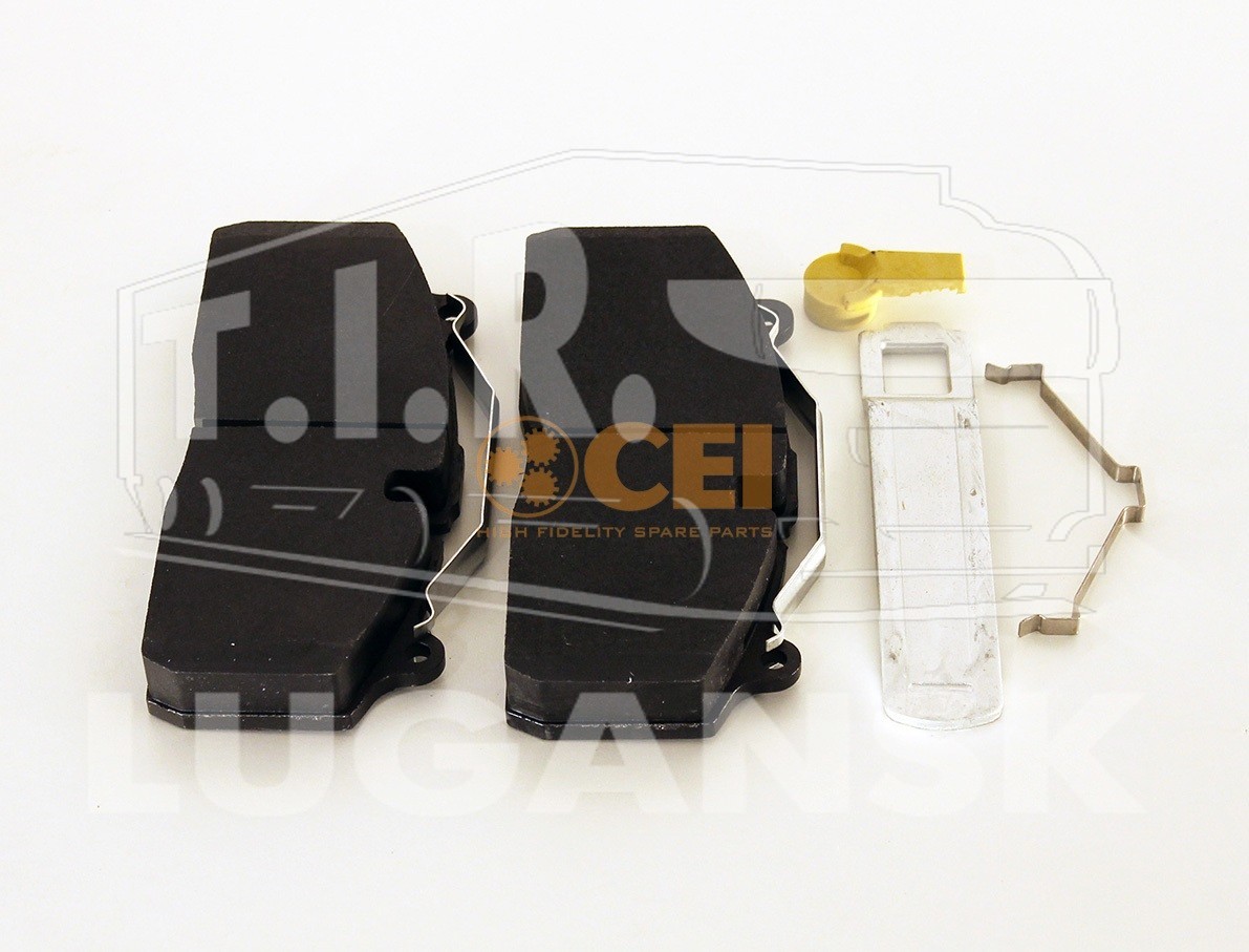 584.108, Колодки тормозные 210*93.8*30 — CEI