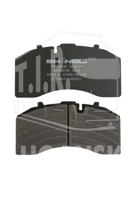 Колодки тормозные 210.9*108*30