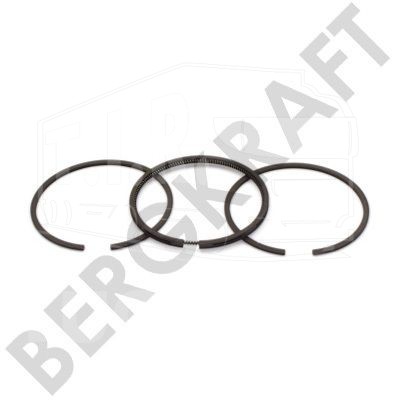 BK1107518AS, Кольца поршневые компрессора D=75.0mm 0.50 (2.38x2.38x3.94mm) — Bergkraft