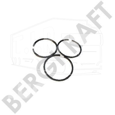Кольца компрессора 88.0mm 0.75 (толщ. 2.5x2.5x4.0mm)