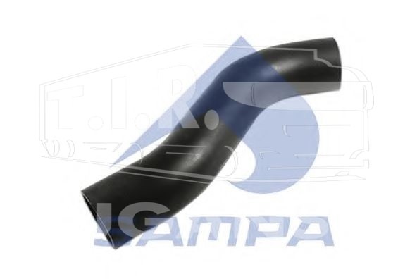 050.132, Патрубок радиатора 60*370 верх — Sampa