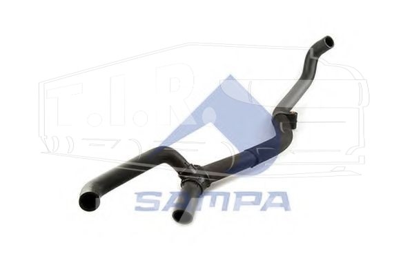 051.286, Патрубок отопителя кабины — Sampa