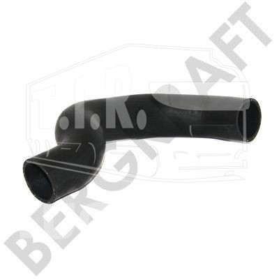BK2940921SP, Патрубок радиатора верх 60*60*430 — Bergkraft