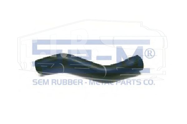 SEM8726, Патрубок радиатора низ — SEM