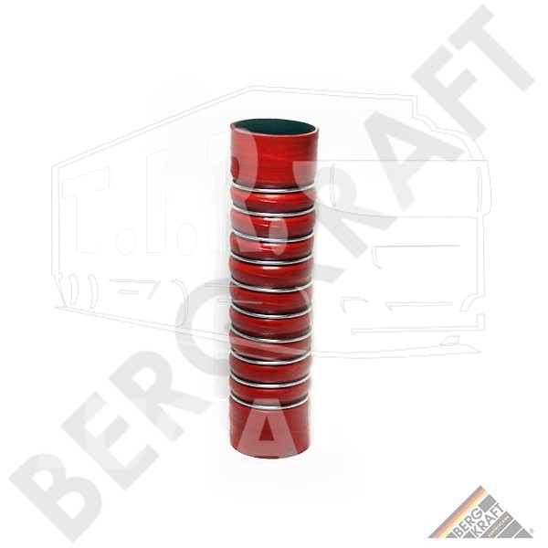 Патрубок интеркулера 75*330