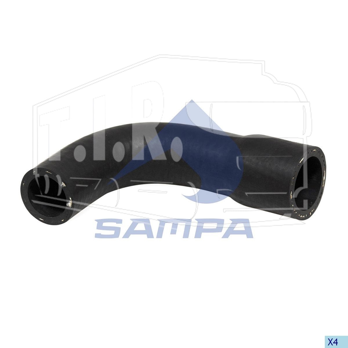 040.351, Патрубок радиатора — Sampa