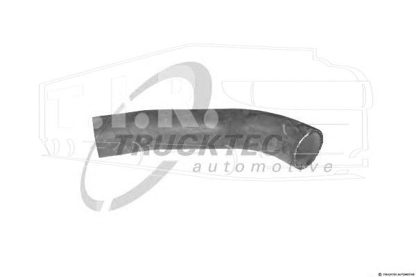 01.40.072, Патрубок радиатора верх — Trucktec