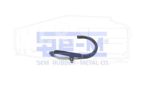 SEM9572, Патрубок отопителя салона — SEM