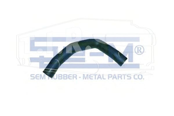 SEM9699, Патрубок радиатора нижний — SEM