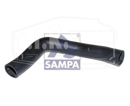 021.114, Патрубок радиатора нижний — Sampa