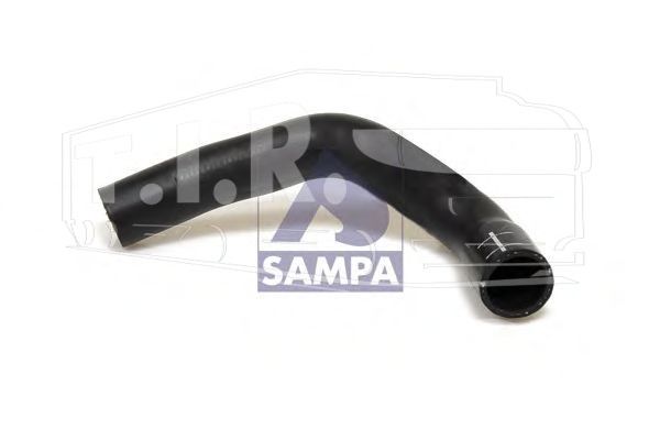 030.390, Патрубок радиатора верх 26*31 — Sampa