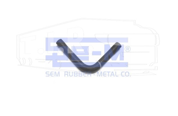 SEM11708, Патрубок отопителя Г-образный — SEM