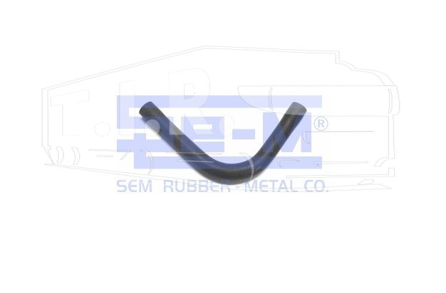 SEM11707, Патрубок отопителя Г-образный — SEM