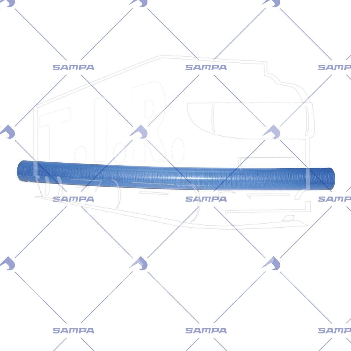 020.468, Патрубок радиатора 60*1000 — Sampa