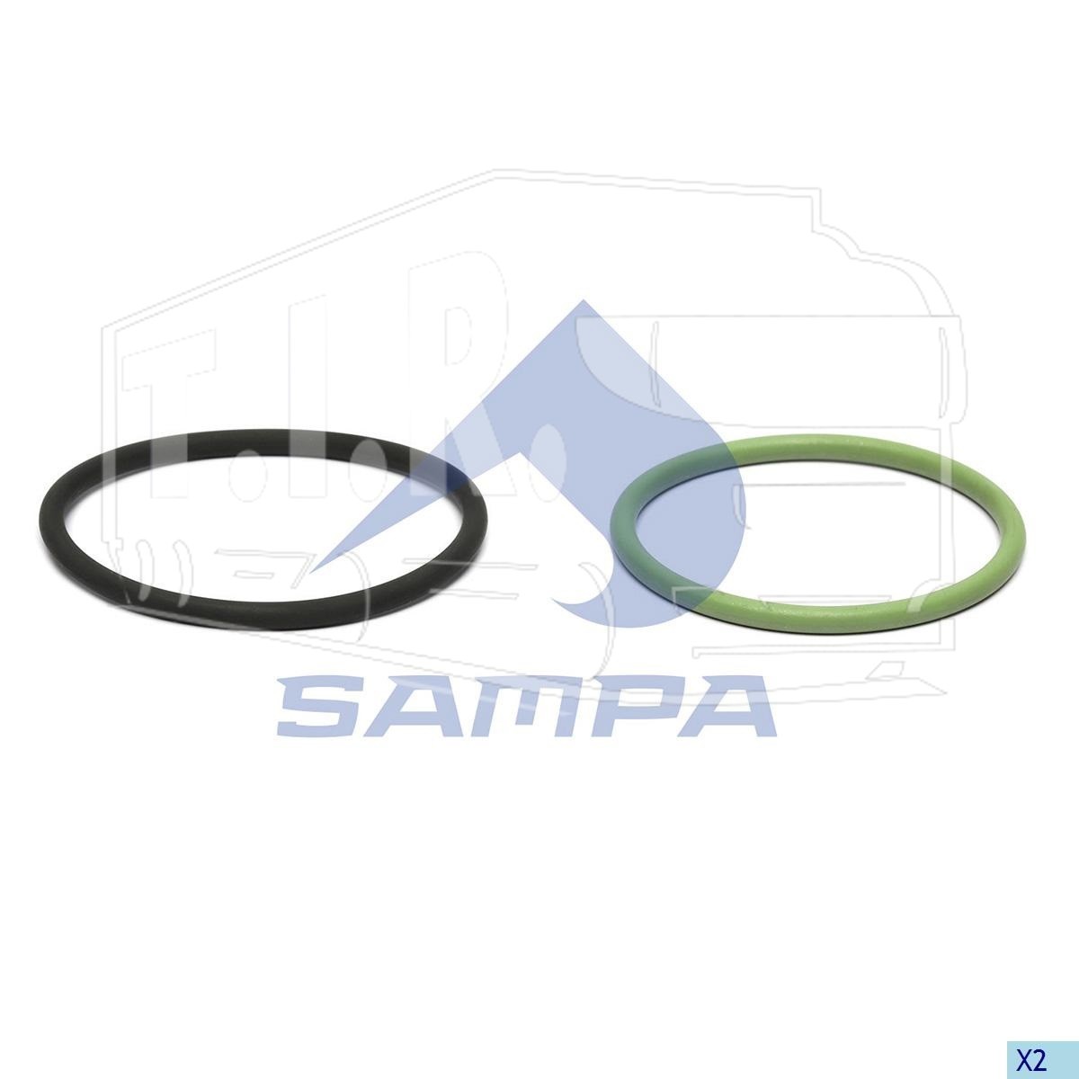 011.781, Кольцо форсунки (комплект) — Sampa