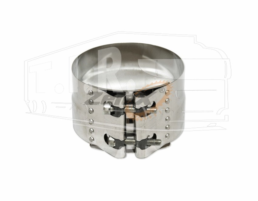 Хомут гофры широкий d127