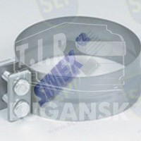 Хомут гофры широкий d127