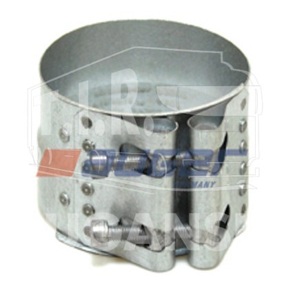 Хомут гофры широкий D101,6