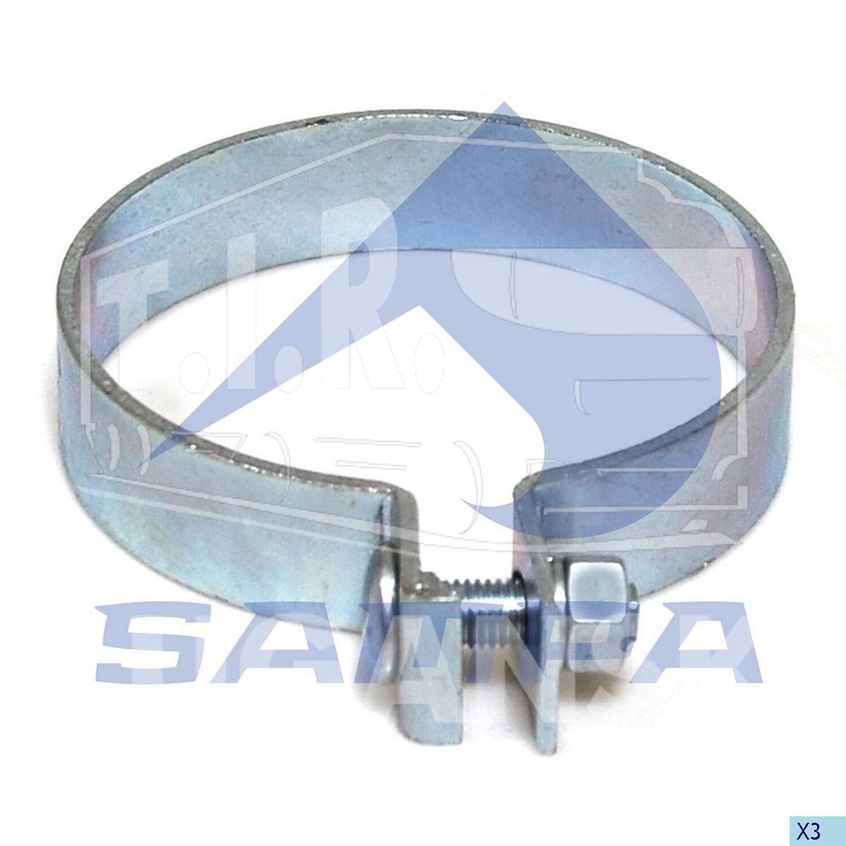 020.345, CLAMP, EXHAUST — Sampa
