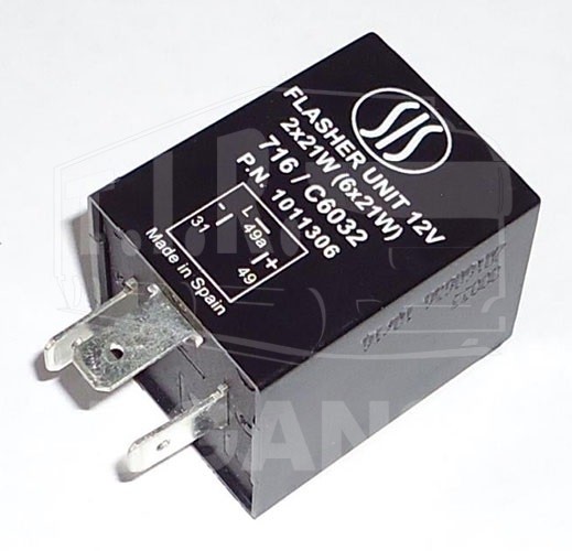 716/C6032, Реле поворотов JCB 12V (6х21W) — JCB