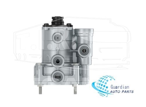 973 009 028 0, Кран упр-я тормозами прицепа — Wabco