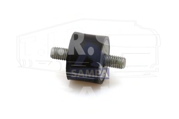 011.150, Подушка М8*20 d=30 радиатора — Sampa