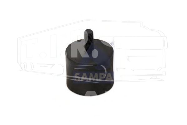 Подушка глушителя М10*40 d=50
