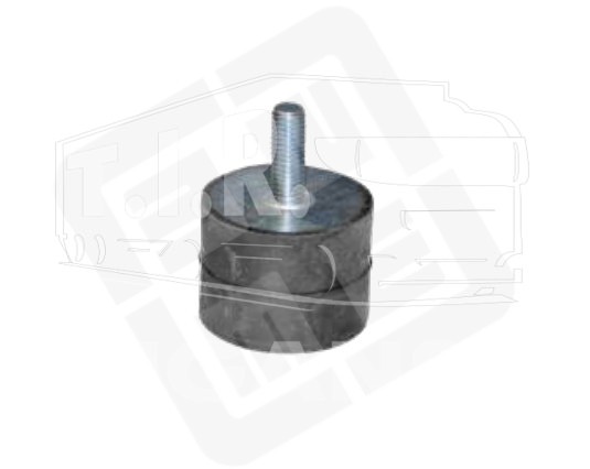 Подушка радиатора нижняя 40*30 М8