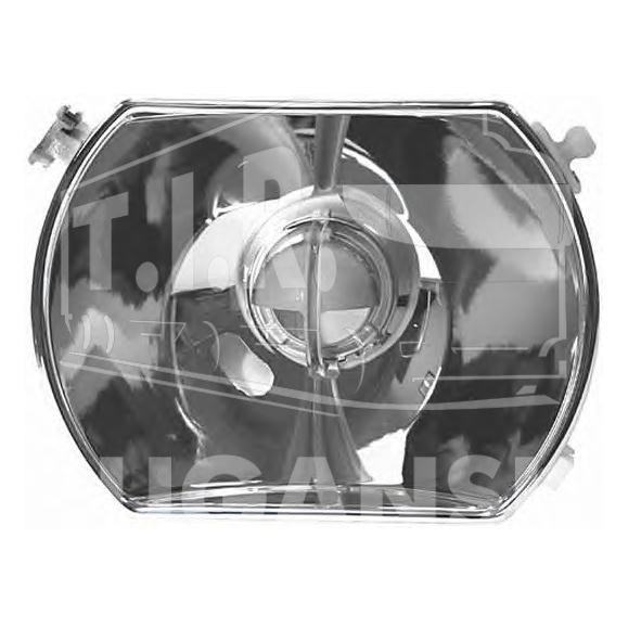 9DE 122 228 021, Отражатель фары — Hella