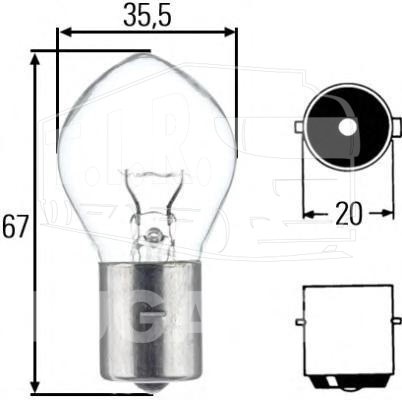 Лампочка 24v35w BA20s
