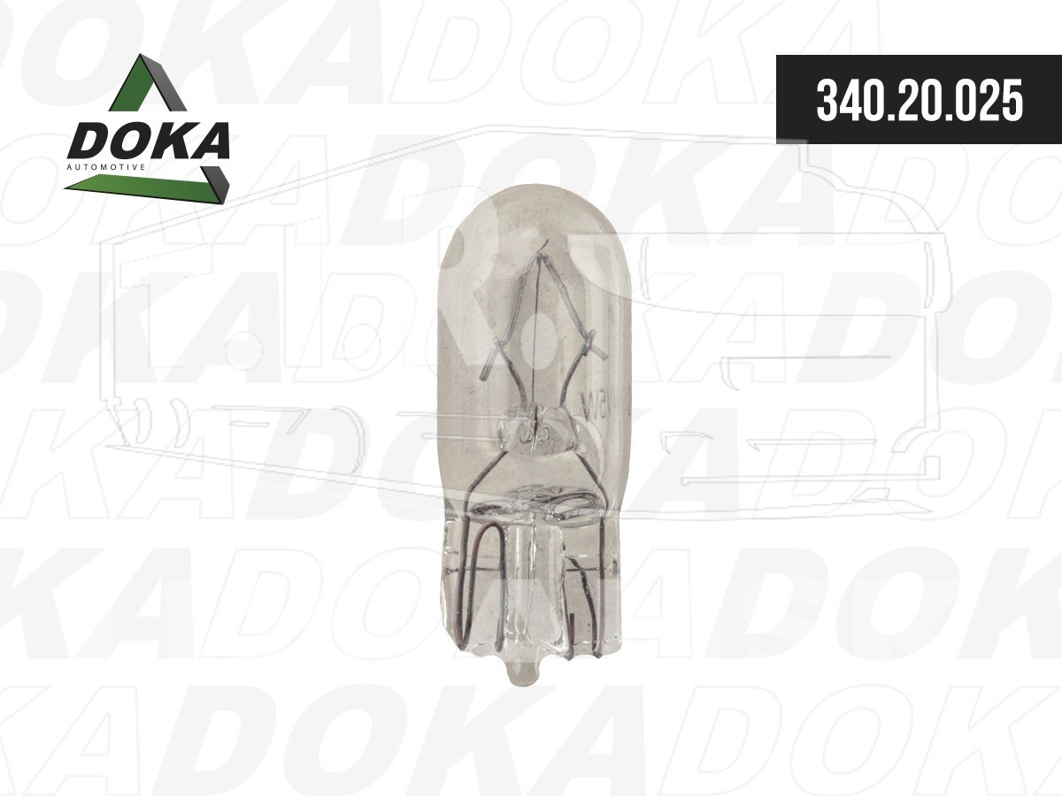 Лампа 24v5W бeзцокольная (94319)