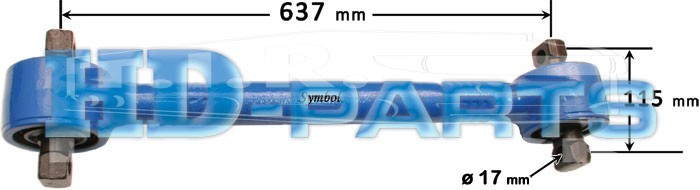 312118, Тяга реактивная — HD-parts