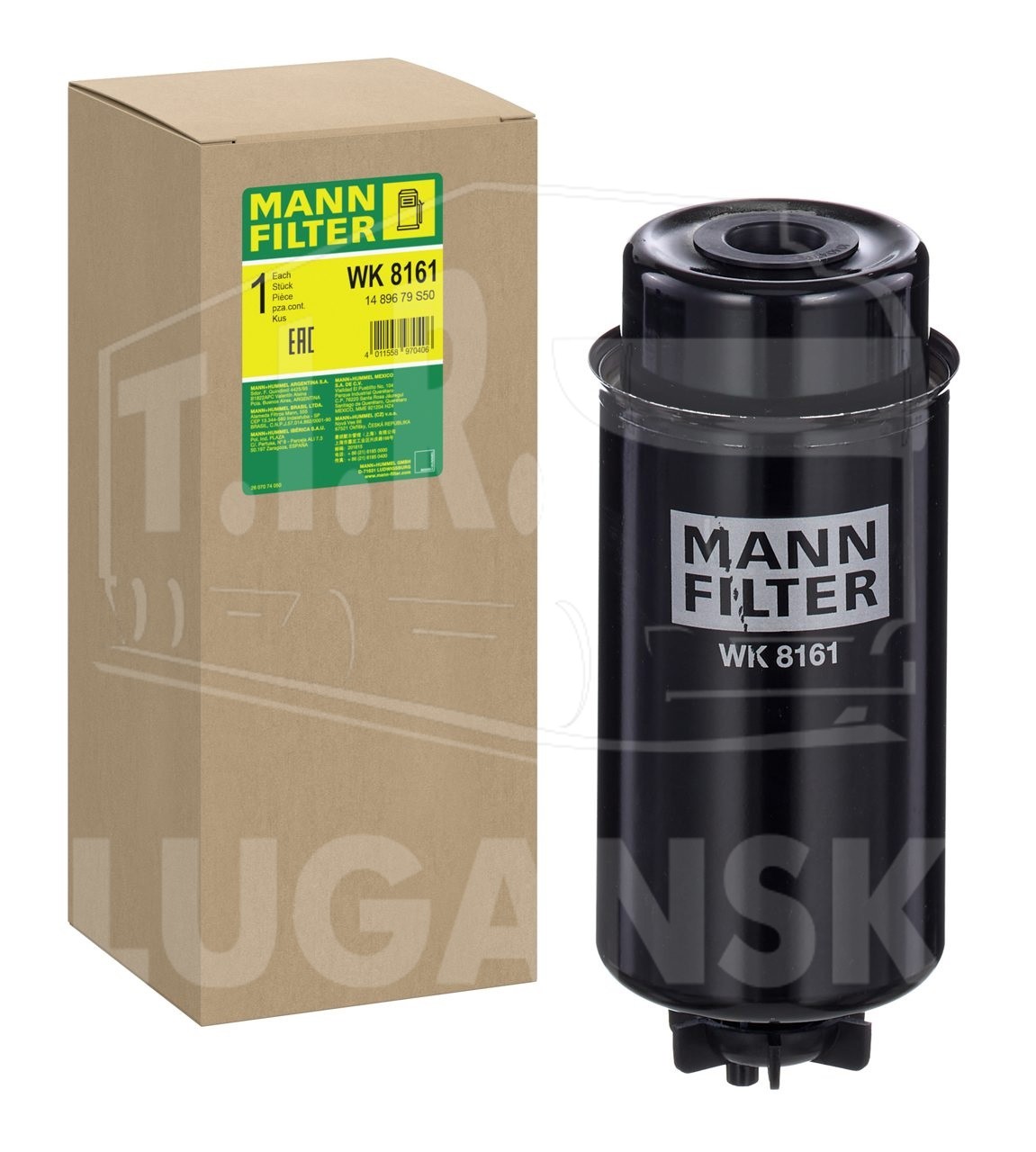 WK 8161, Фильтр топливный — MANN-FILTER