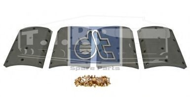 1.35012, Накладки тормозные — Diesel Technic
