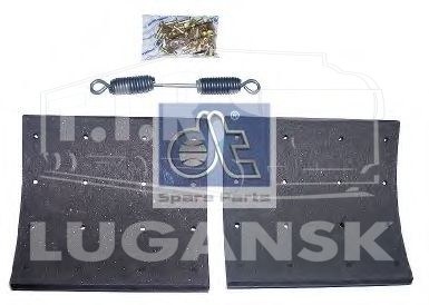 1.35043, Накладки тормозные — Diesel Technic